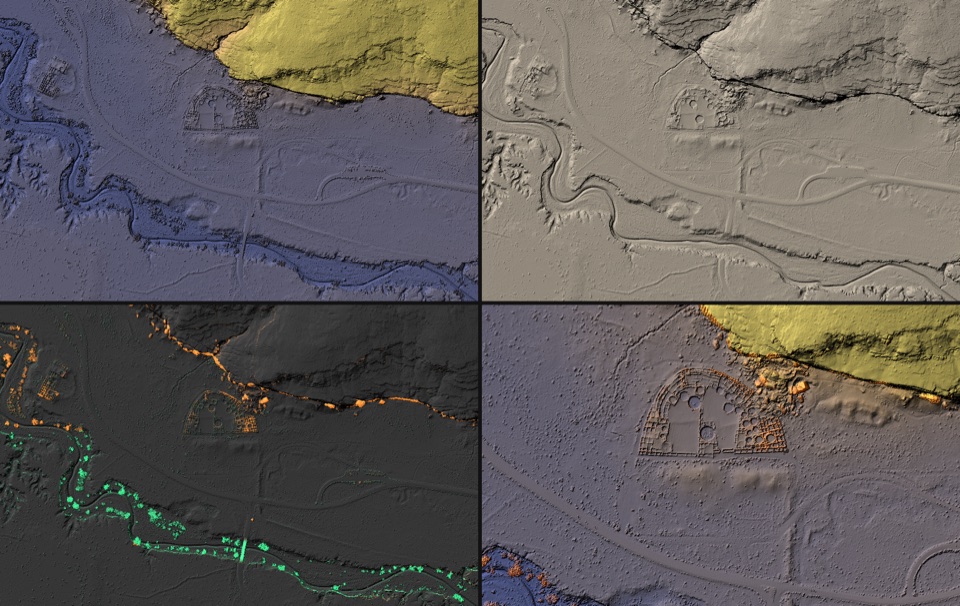 0.5m LiDAR 4-Panel Breakdown